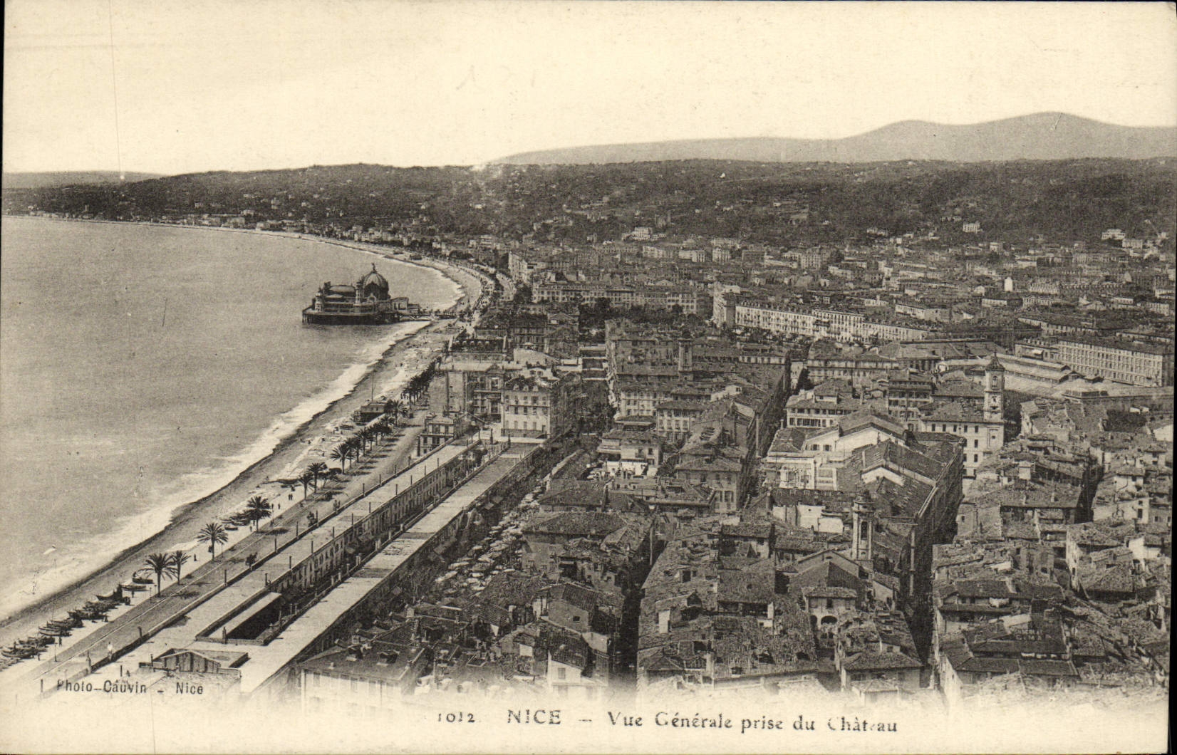 CPA Nice Vue Generale prise du Chateau