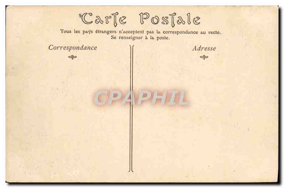 CPA Nice Le Jardin Public et le Casino Municipal  — Rückseite