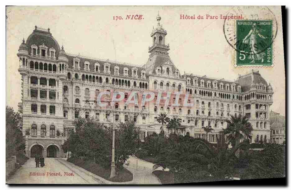 CPA Nice Hotel du Parc Imperial 