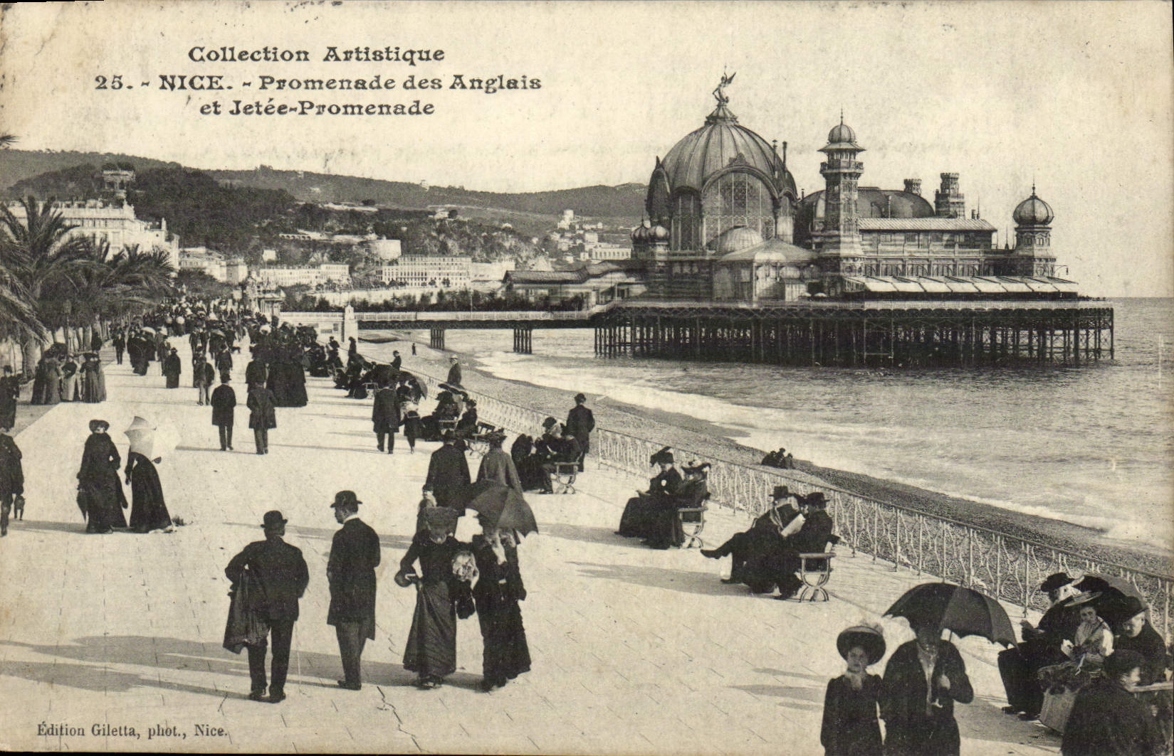 CPA Nice Promenade des Angalis et Jetee Promenade 