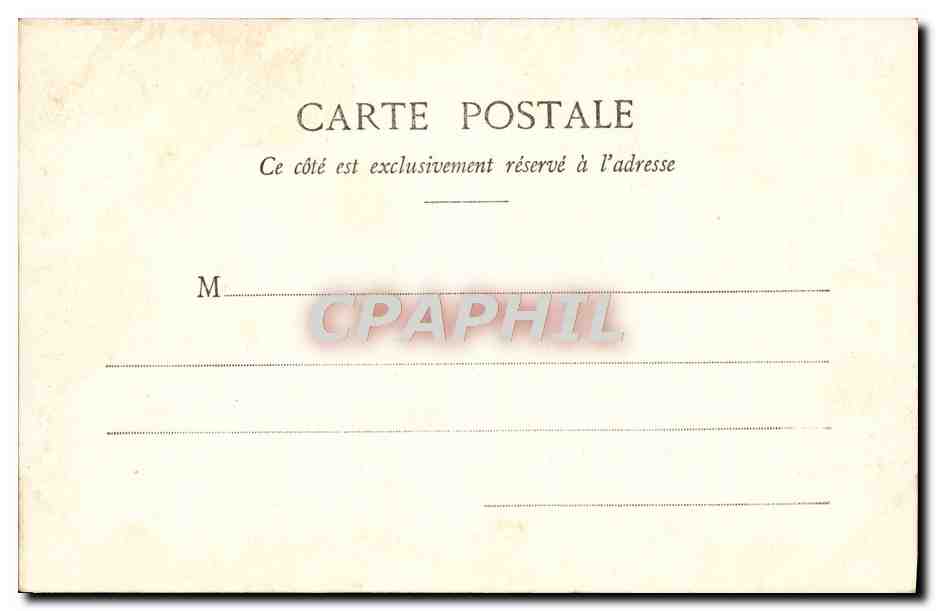 CPA Nice Avenue de la Gare Notre Dame Tramway — Rückseite