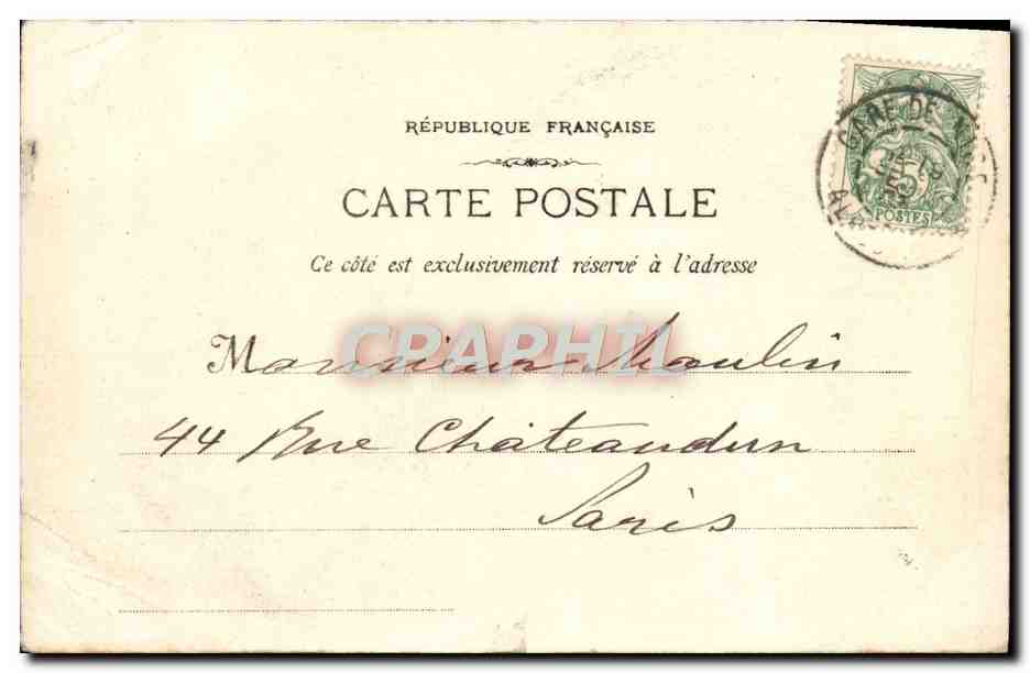 CPA Nice Le Paillon Les lavandieres TOP — Rückseite