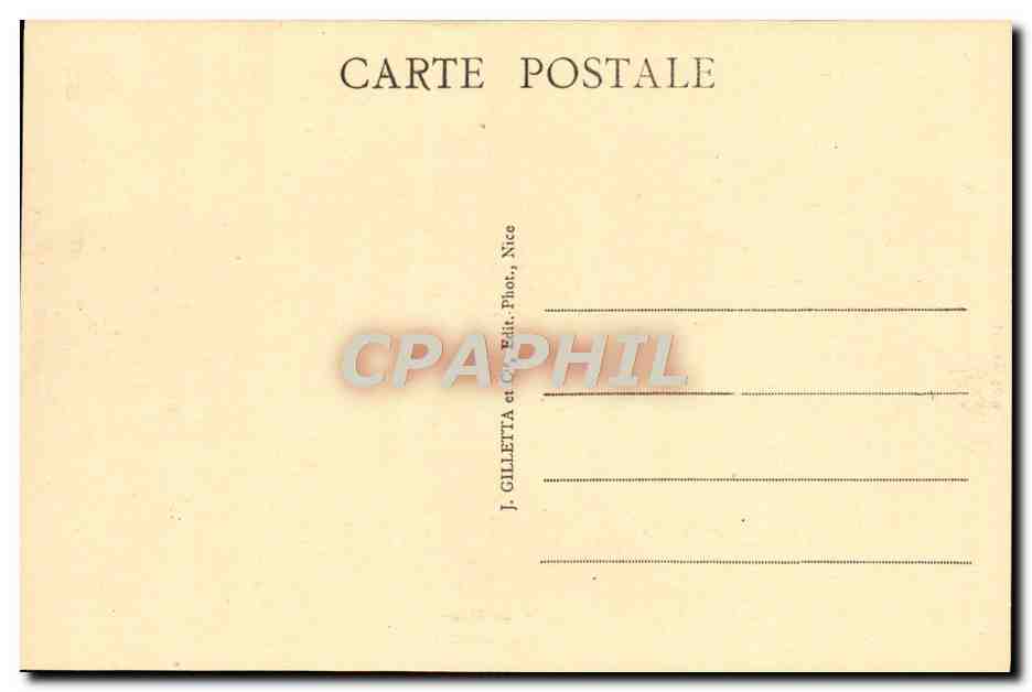 CPA Sports d'Hiver Peira Cava Environs de Nice et chaine des Alpes — Rückseite