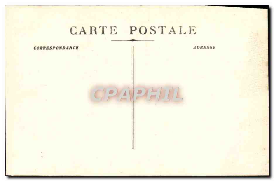 CPA Peira Cava Mess des Officiers Militaria  — Rückseite
