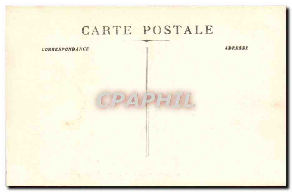CPA Peira Cava Un coin de foret  — Rückseite
