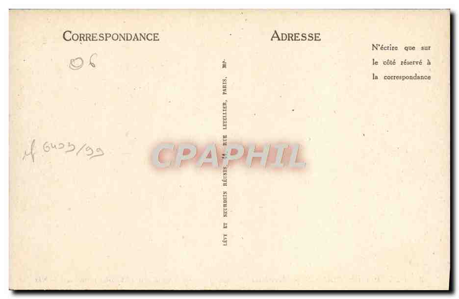 CPA Puget Theniers Vue generale Cote Est  — Rückseite