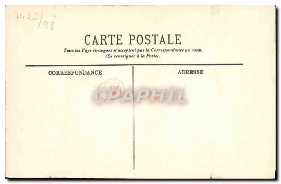 CPA Le Cap Martin Une Allee de la Foret  — Rückseite