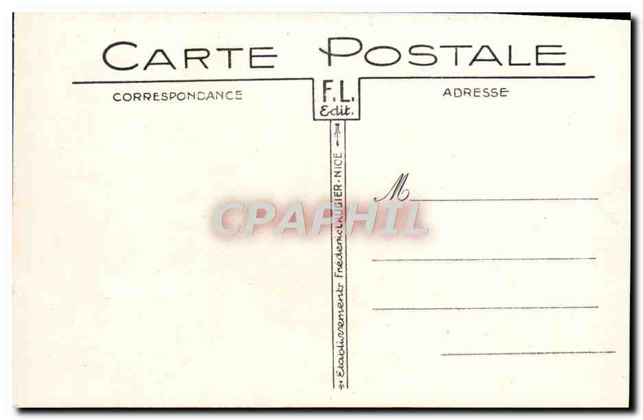 CPA Sospel Vue Sur le vieux pont — Rückseite