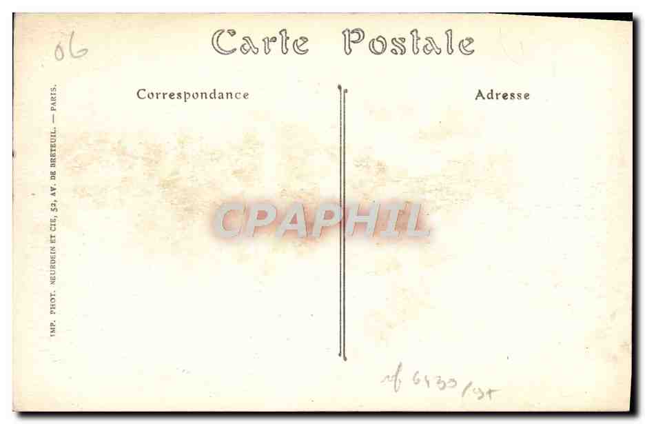 Sospel (Alpes-Maritimes) — Vue sur la Caserne Mireur, la Ville et le Barbonnel — Phot. Neurbin & Cie — Reverso