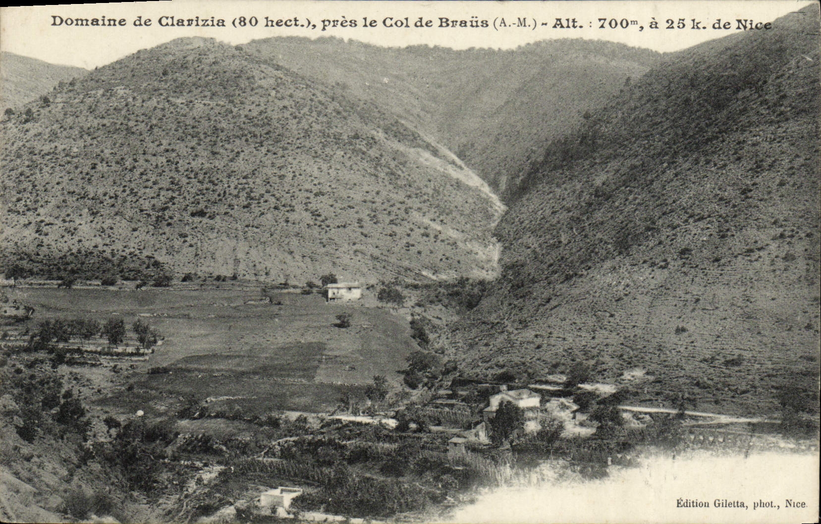 CPA Domaine de Clarizia pres le Col de Braus 