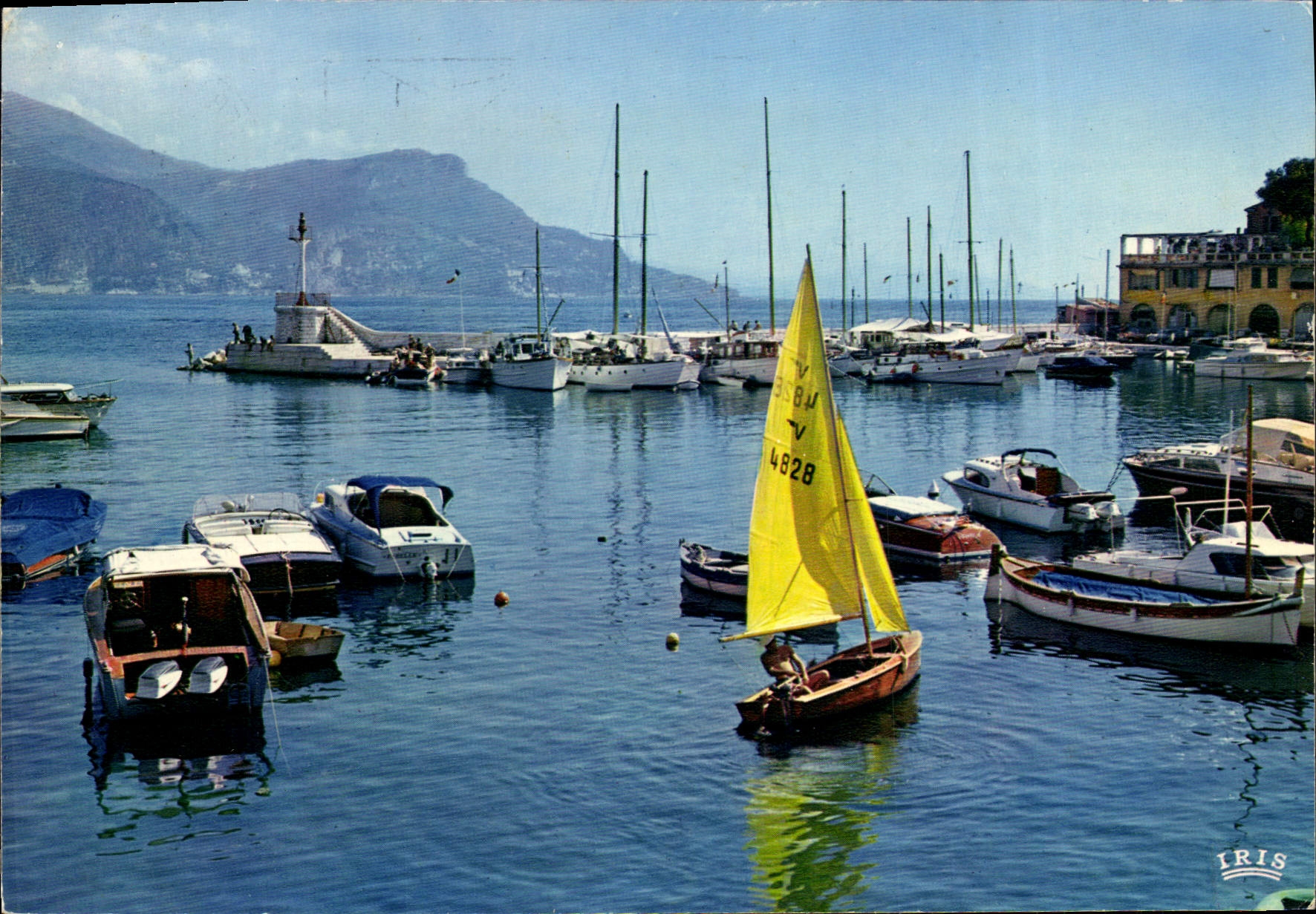 CPM Saint Jean Cap Ferrat le port et les yachts Bateaux 
