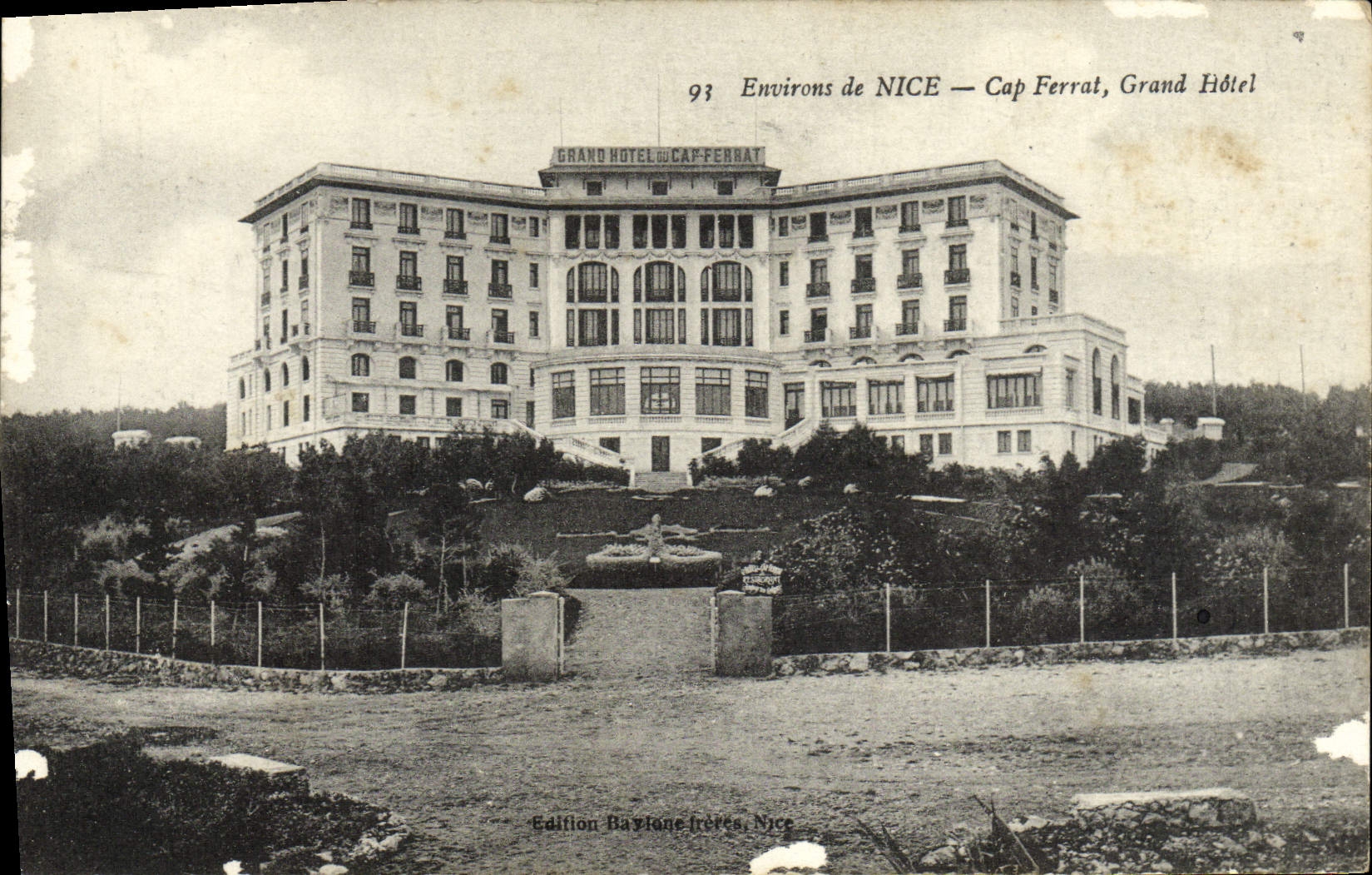 CPA Environs de Nice Cap Ferret Grand Hotel