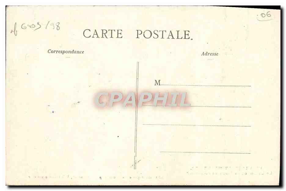 Villefranche-sur-Mer — La Lavanderia della Piazza dell'Abattoir — Edizione artistica « La Photo », via Carnot — Verso