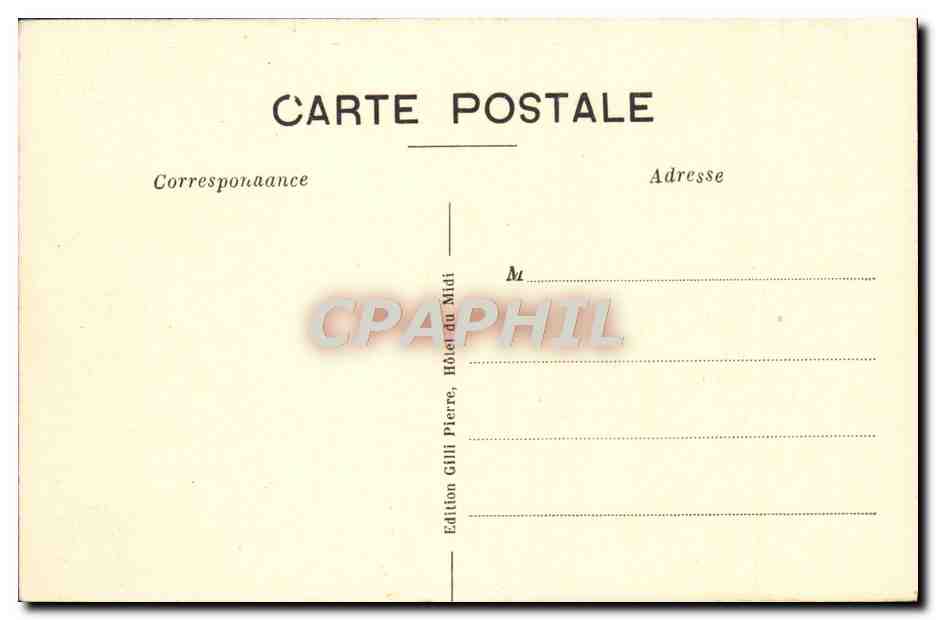 CPA Saint Jean la Riviere Le Pont  — Rückseite