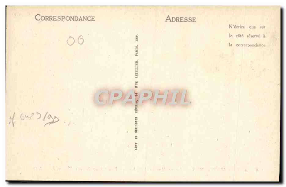 CPA Saint Martin Vesubie Vue Generale — Rückseite