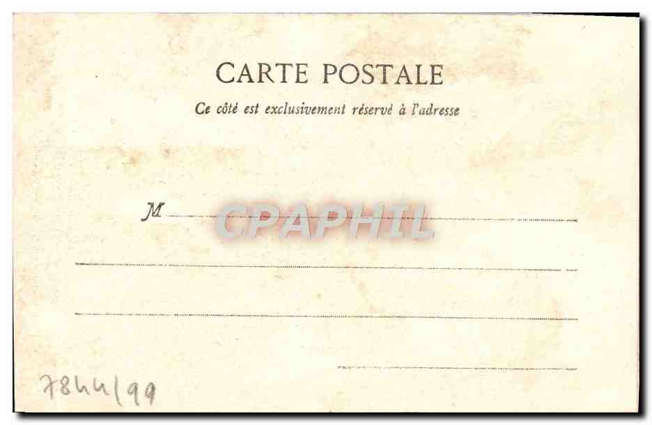 CPA La Turbie Vieille Porte Romaine — Rückseite