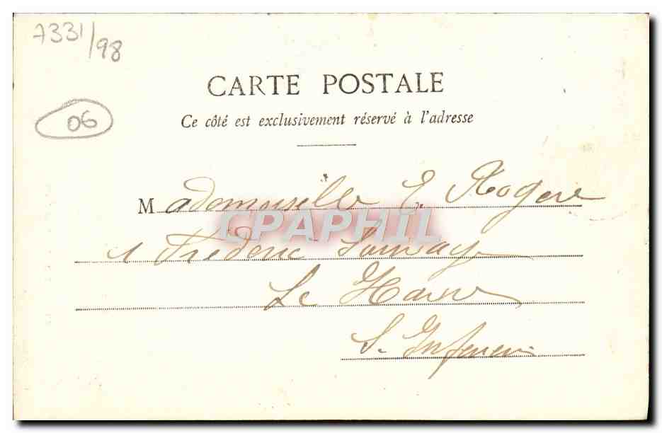 CPA La Turbie Vieille Rue Enfants — Verso