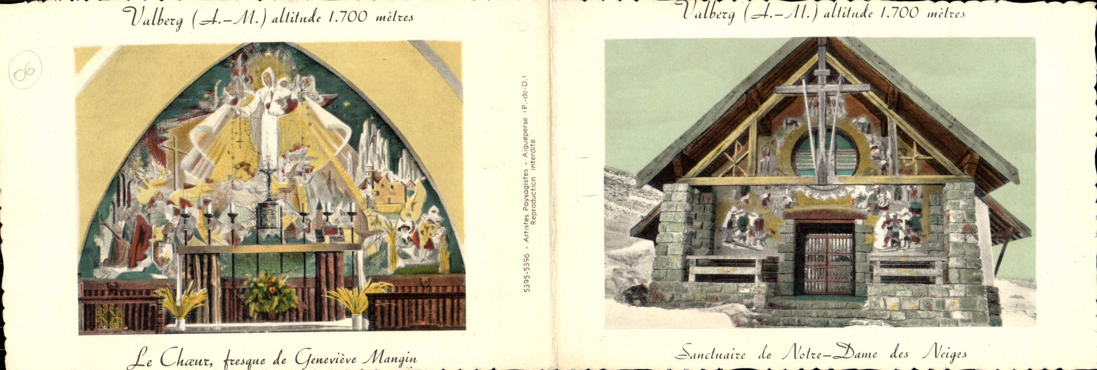 CPM Valberg Sanctuaire de Notre Dame des Neiges