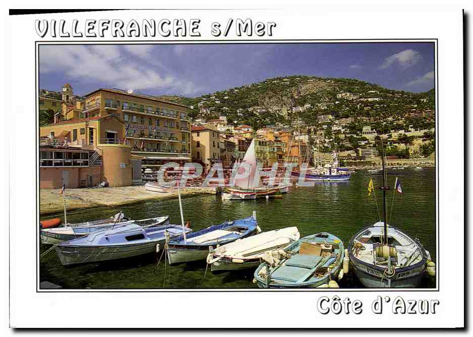Villefranche-sur-Mer — Côte d'Azur — Verlag SAE Exachrome, n° 3857/06159