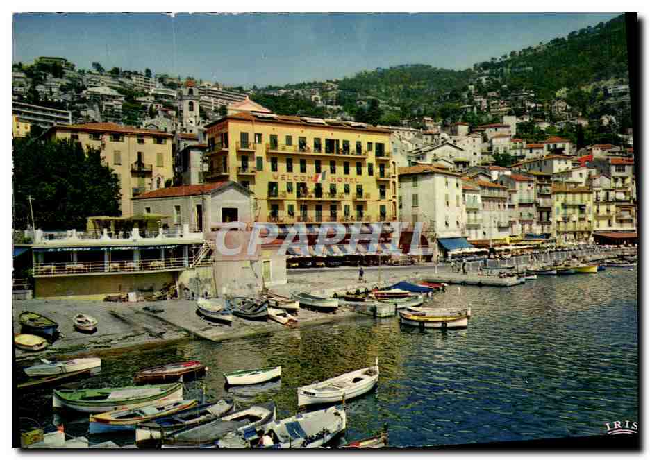 Le Port de Villefranche-sur-Mer — Hôtel Welcome — éditeur IRIS