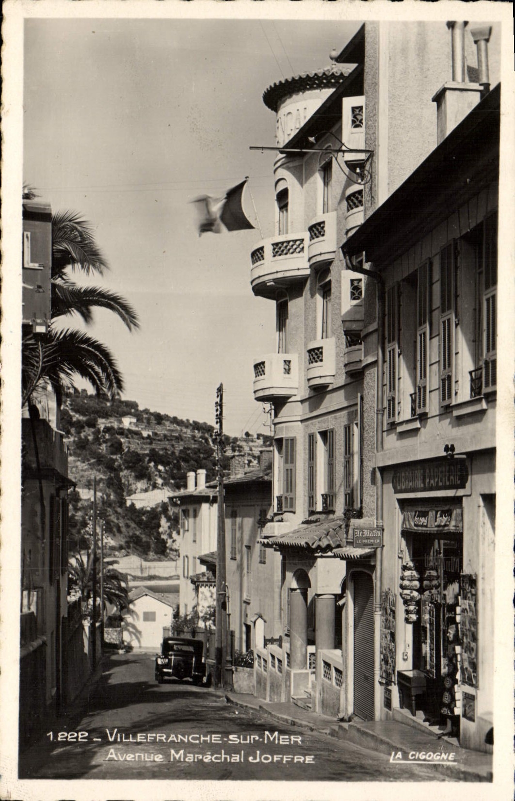 Villefranche-sur-Mer — Avenue Maréchal Joffre — La Cigogne