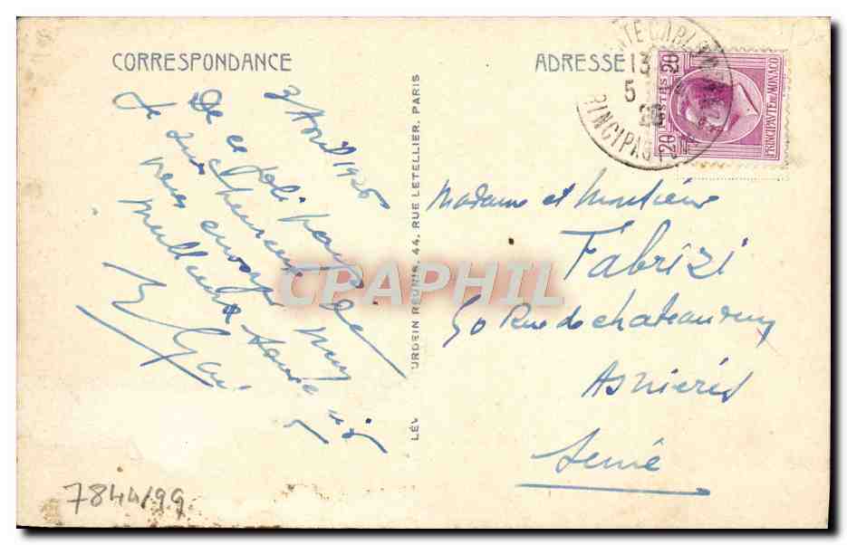 Villefranche sur Mer — La ville et la rade — LL n°35 — Reverso