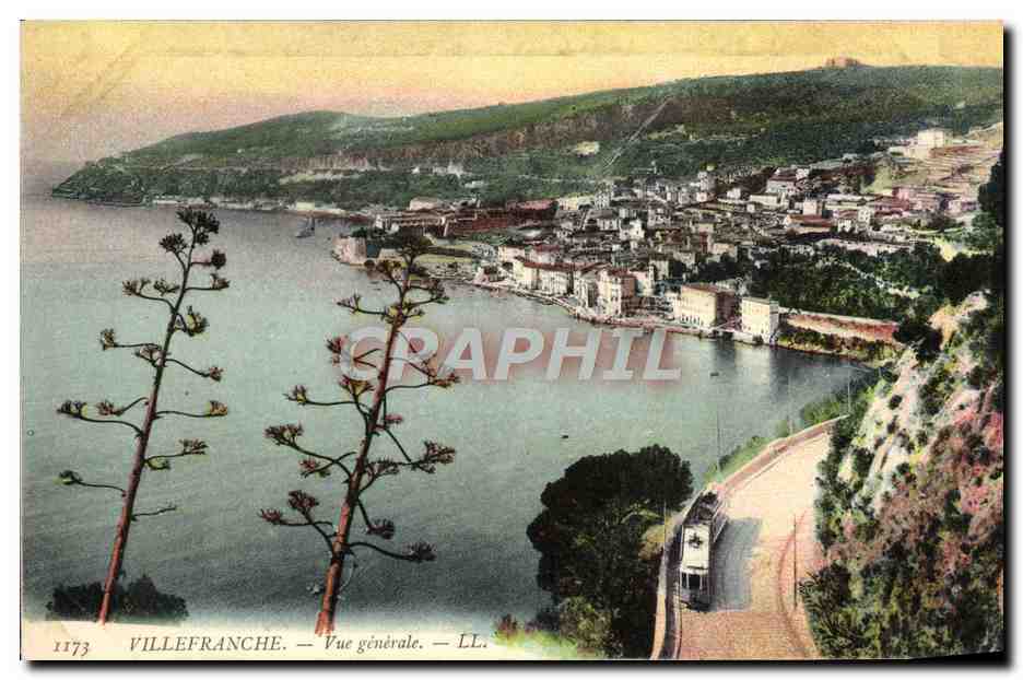 CPA Villefranche Vue Generale