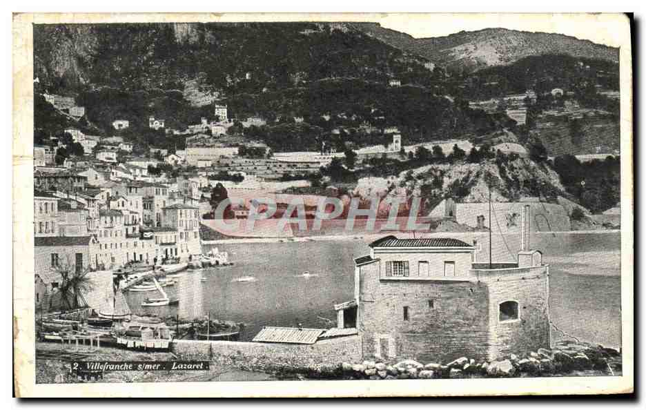 Villefranche-sur-Mer - Lazaret — éditeur S. Bima, n°2