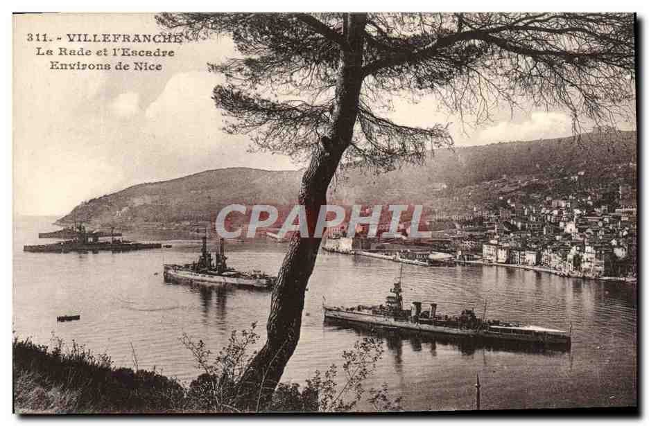 CPA Villefranche La Rade et L'Escadre Bateaux