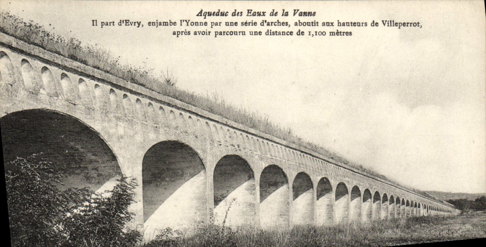 CPA Aqueduc des eaux de la Vanne 