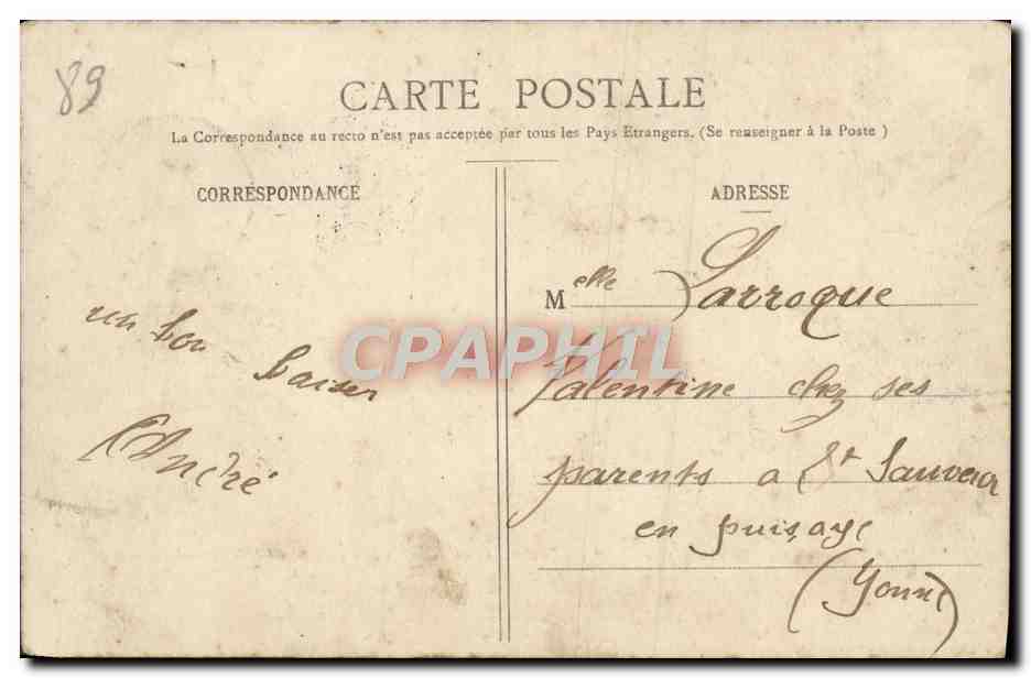 Le Château de Rochefort (3) — La Bourgogne Historique, N° 3 — Éditeur non visible — Verso