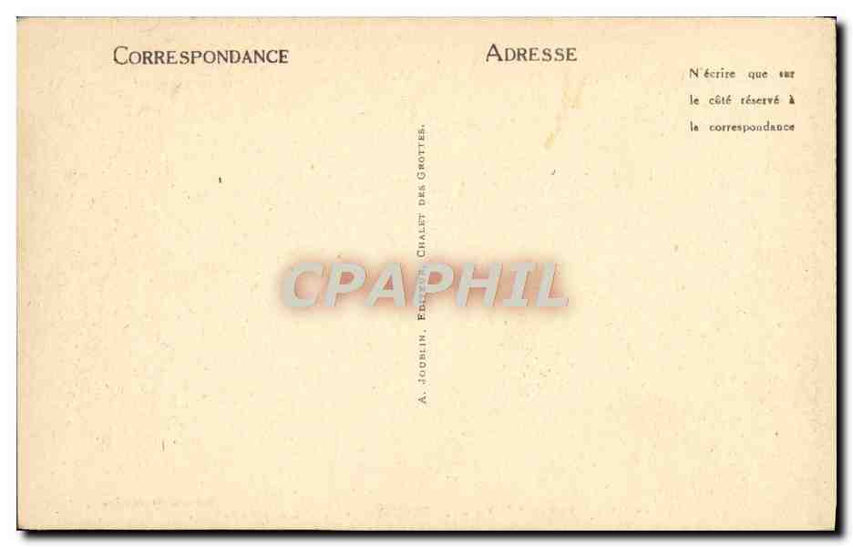 Grottes d'Arcy-sur-Cure (Yonne) — La Draperie — n°14 — Reverso