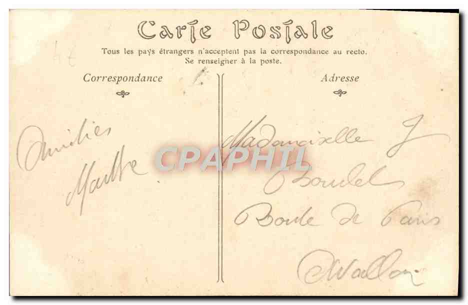 Arcy-sur-Cure — Les Grottes, Salle Sainte-Marguerite — ND Phot. — Rückseite