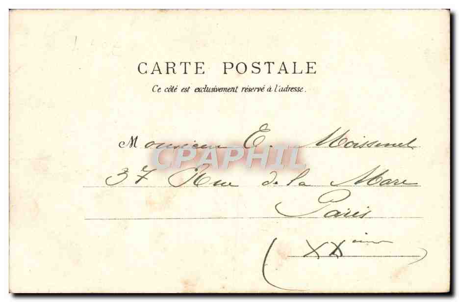 Vue sur la Rivière, à Mâcon-sur-Cure — Collection J. Do, à Sens — Rückseite