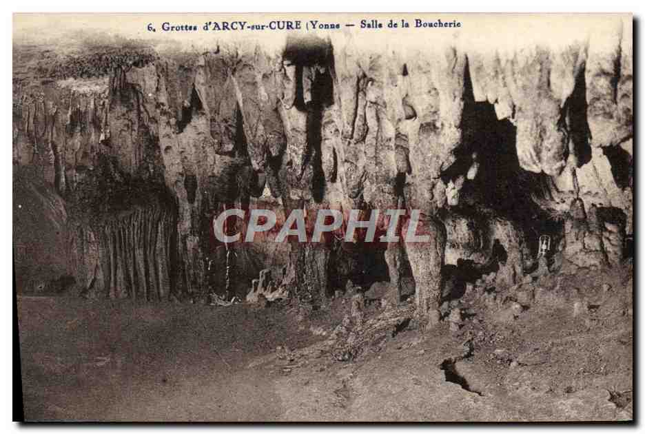 Grottes d'Arcy-sur-Cure (Yonne) — Salle de la Boucherie — Édition du Château des Grottes