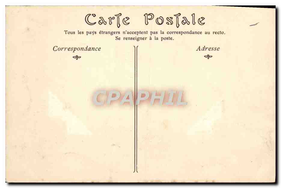 CPA Arcy Sur Cury Entree des Grottes  — Verso
