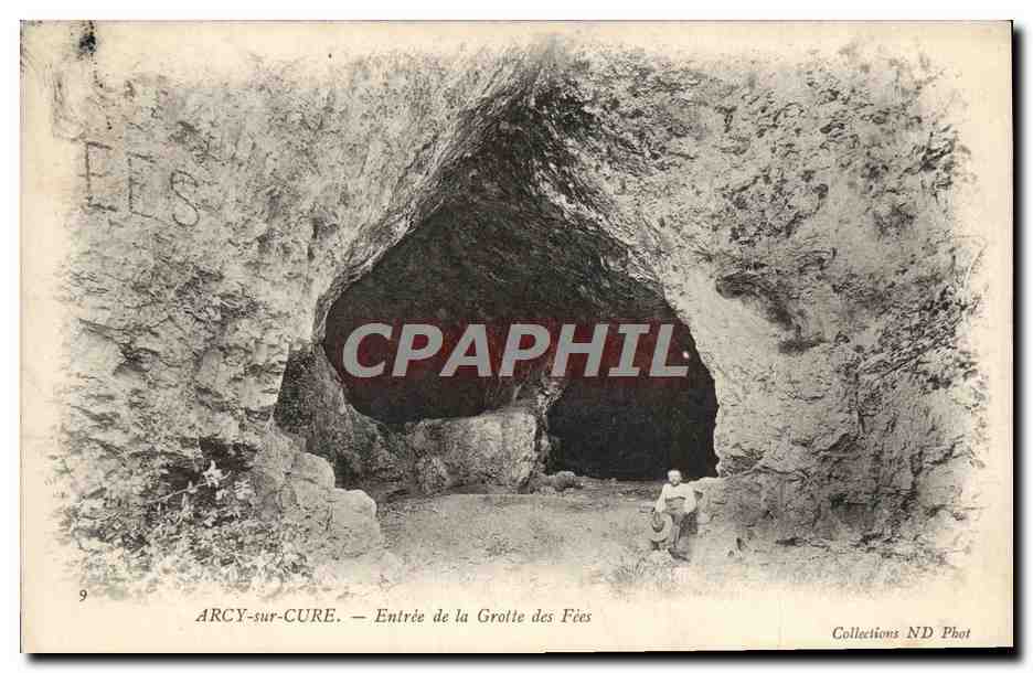 Arcy-sur-Cure — Entrée de la Grotte des Fées — Collections ND Phot