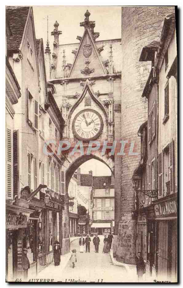 Auxerre — L'Horloge — II — Éditeur : Lévy Fils, Paris