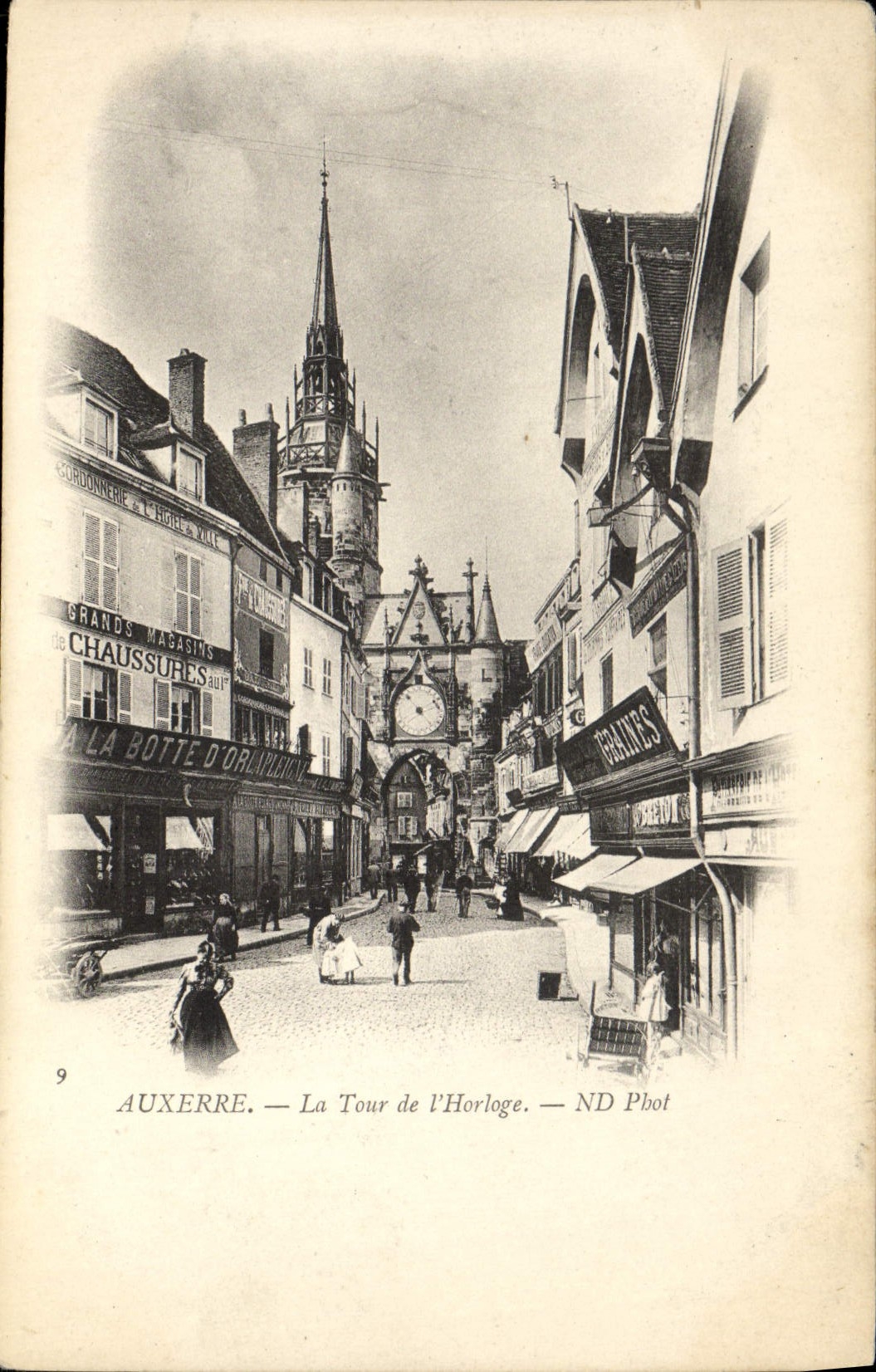 Auxerre — La Tour de l'Horloge — ND Pbot
