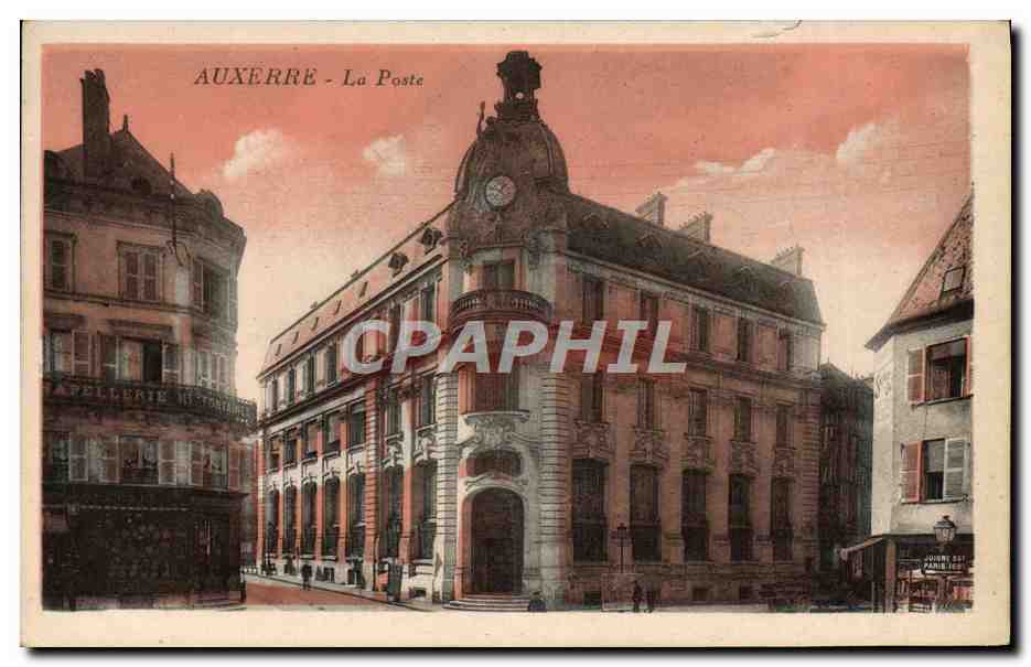 CPA Auxerre La Poste