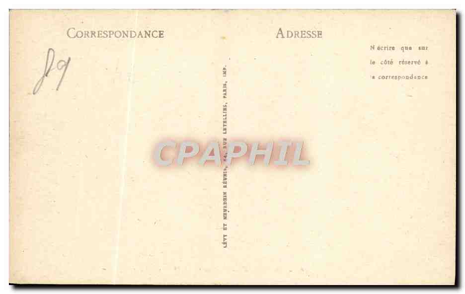 Auxerre - L'Yonne - ND. - 256. - AUXERRE. - L'Yonne - ND. — Verso