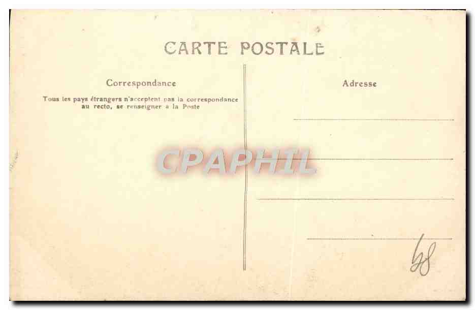 CPA Auxerre Souvenir Vignes Raisin Vignoble — Verso