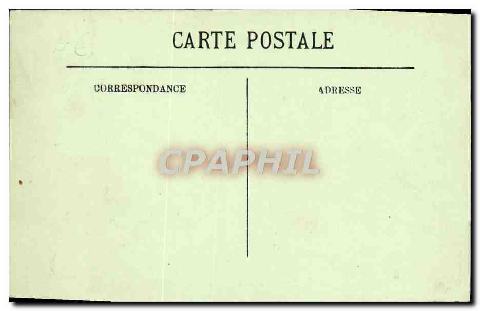 CPA Auxerre Le Marche — Verso