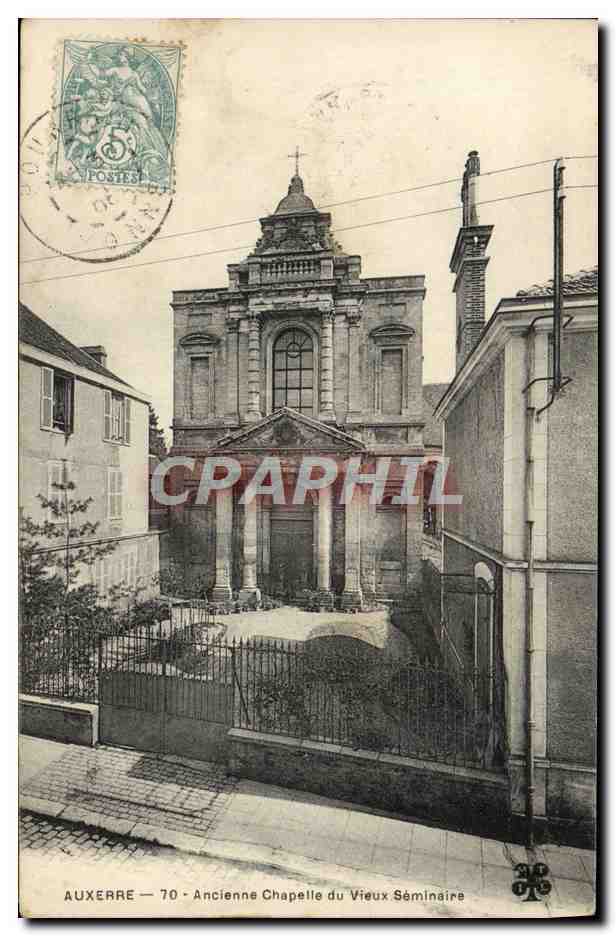 Auxerre — Ancienne Chapelle du Vieux Séminaire — CPAPHIL