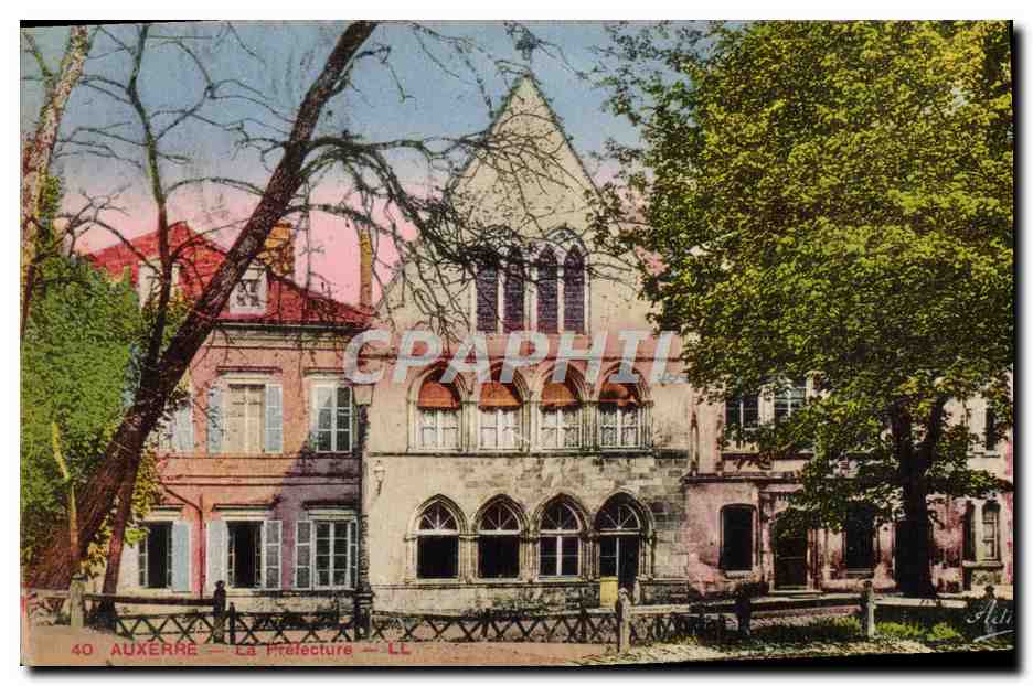 CPA Auxerre La prefecture