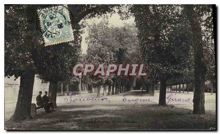 CPA Auxerre Boulevard Vailhan 