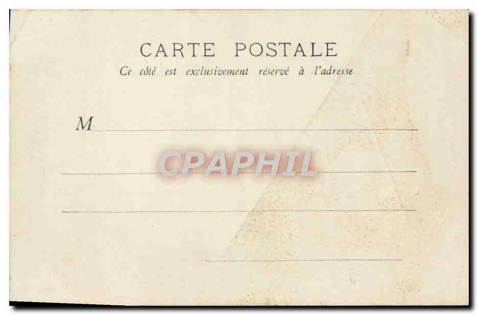 CPA Auxerre Eglise Saint Pierre — Verso