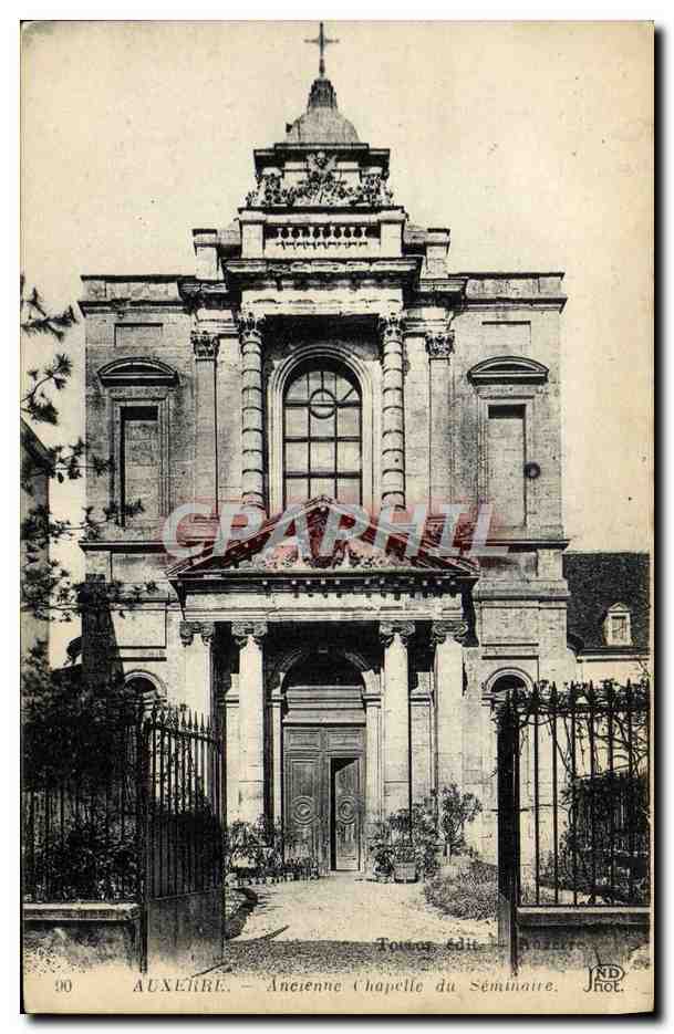 CPA Auxerre Ancienne Chapelle du Seminaire
