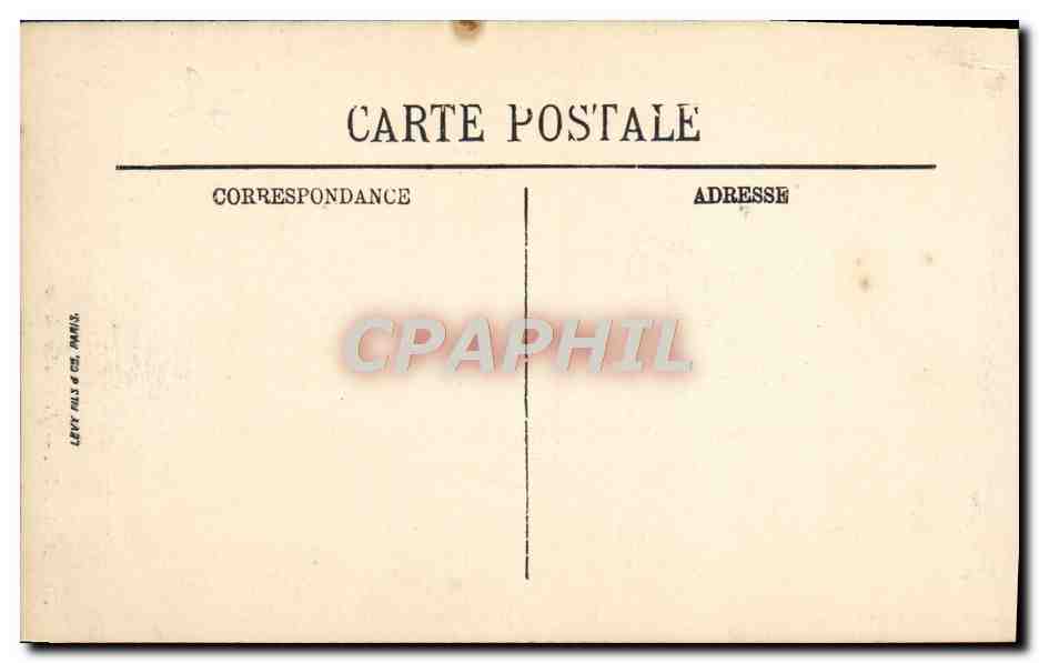 CPA Auxerre Le Clocher de Saint Eusebe — Rückseite