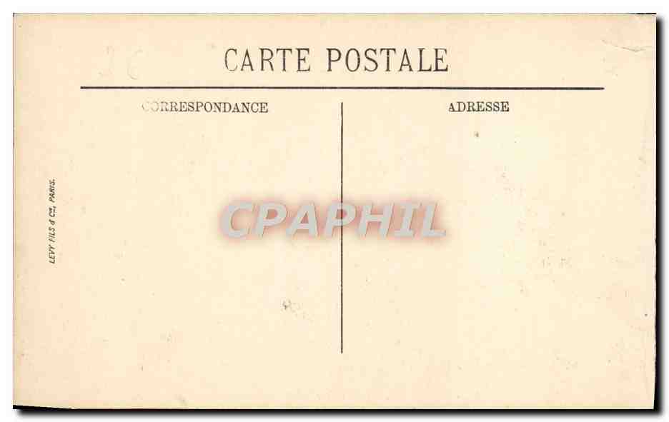 CPA Auxerre La Cathedrale  — Verso